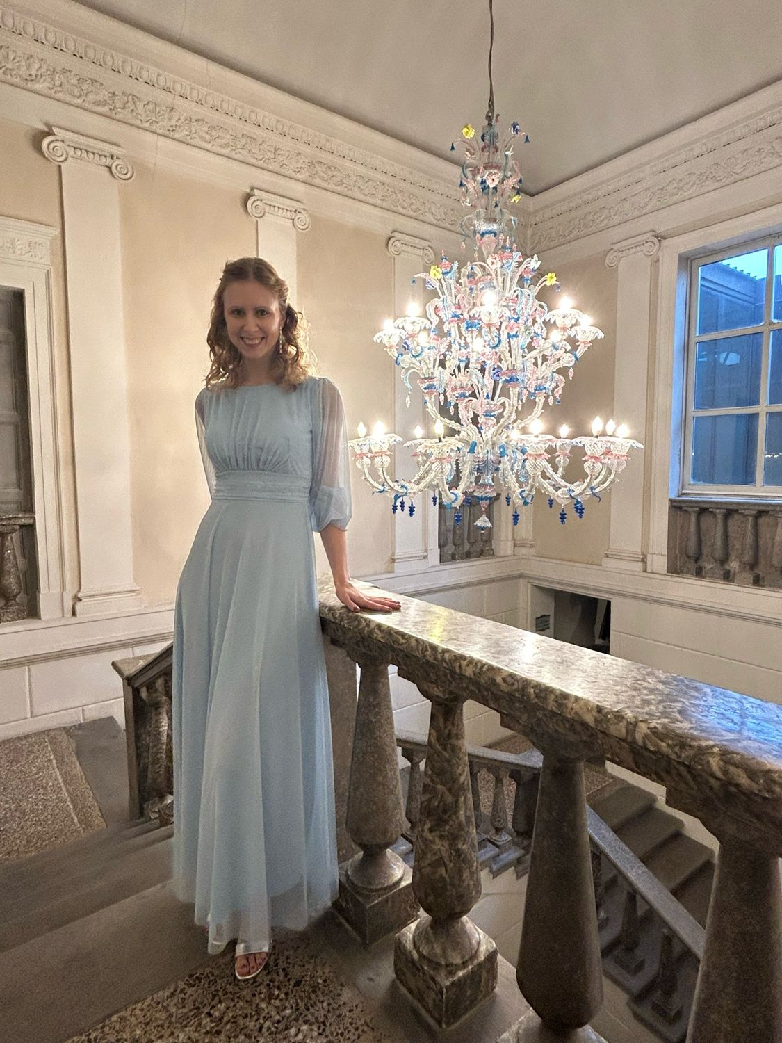 Collezione unica abito Rita azzurro