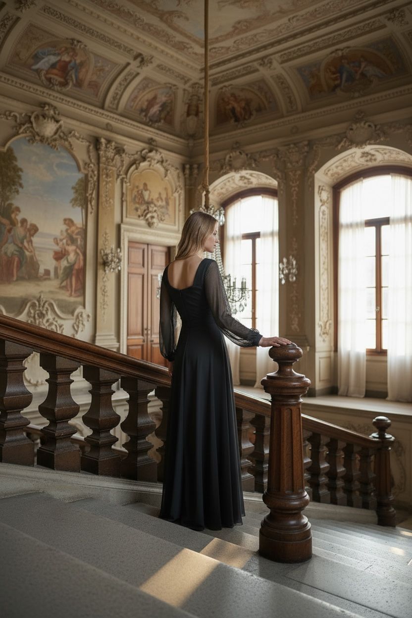 Collezione unica abito Alba nero