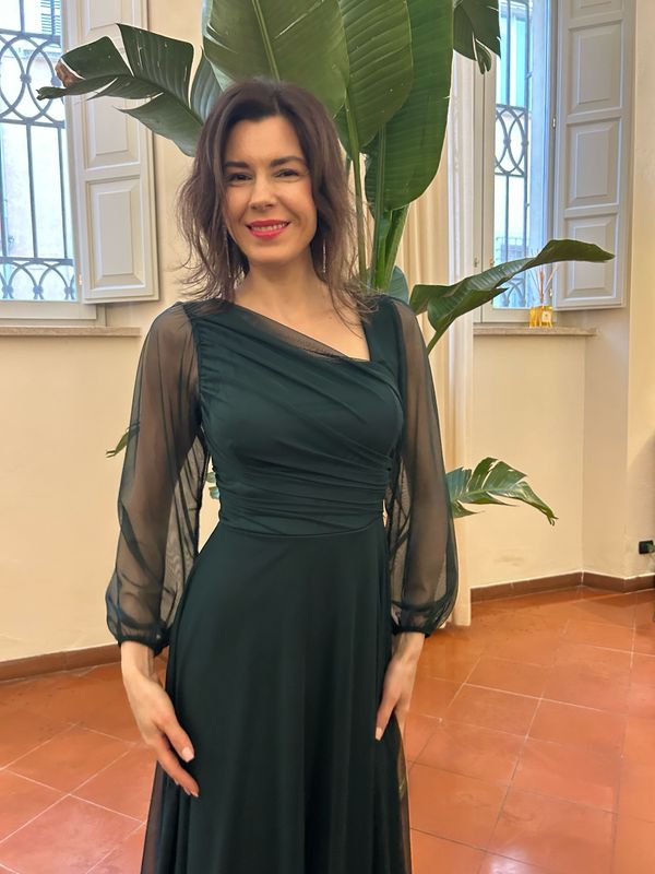 Collezione unica abito Alba verde