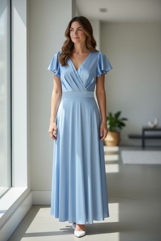 Collezione Unica abito Diana azzurro