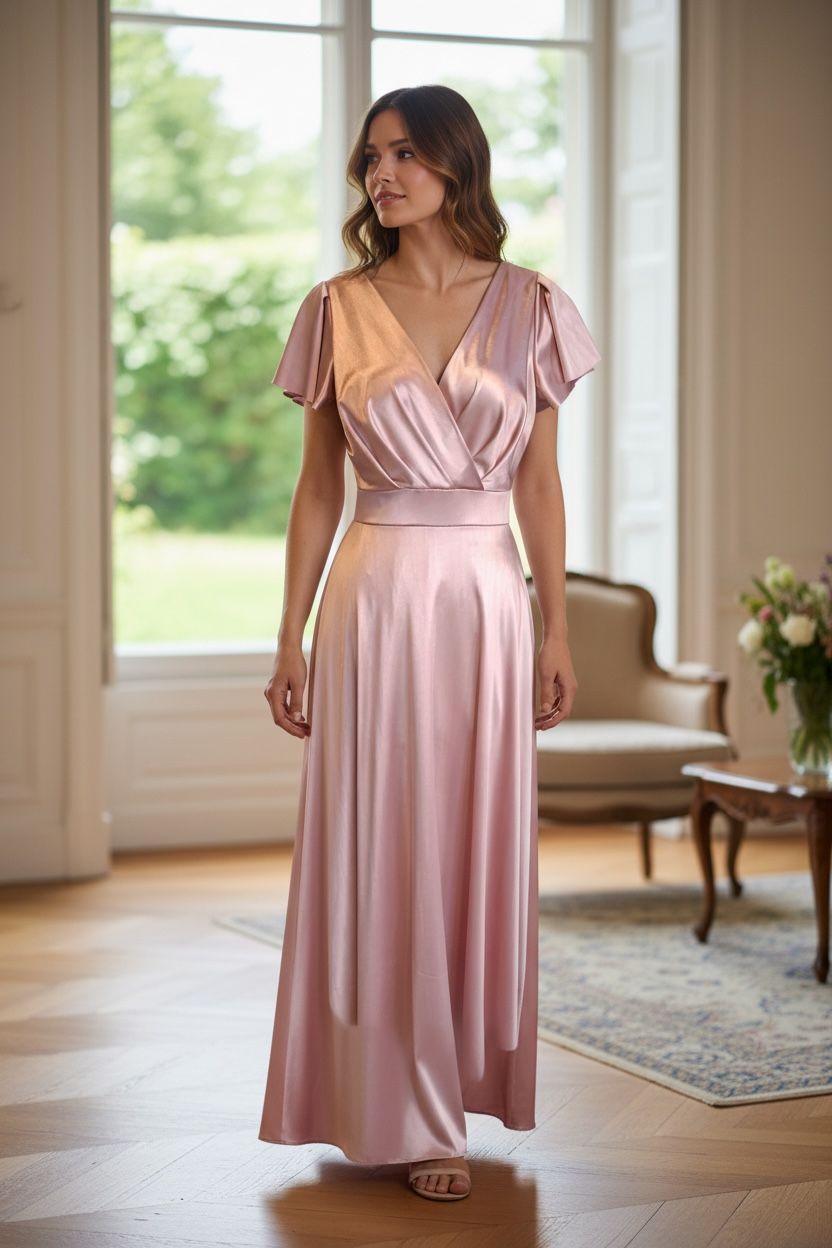 Collezione Unica abito Diana rosa antico