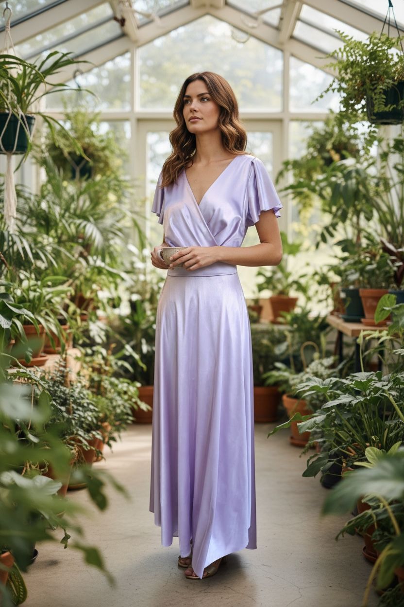 Collezione Unica abito Diana glicine