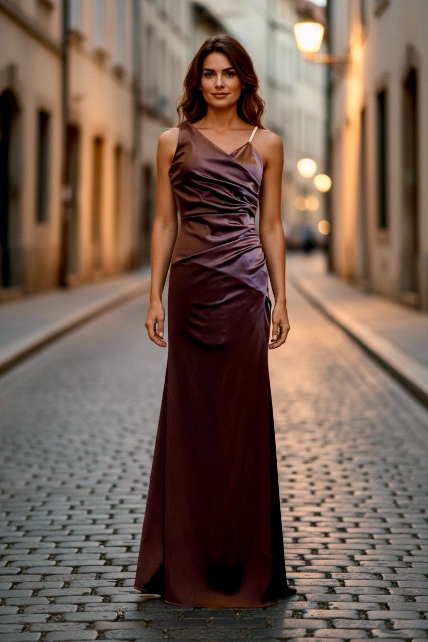 Collezione Unica abito Sara marrone