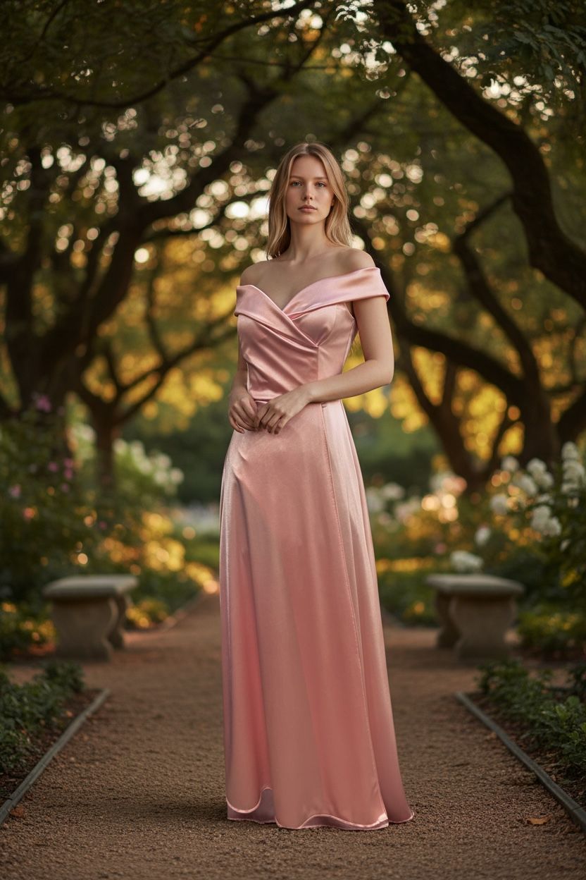 Collezione Unica abito Callas rosa baby