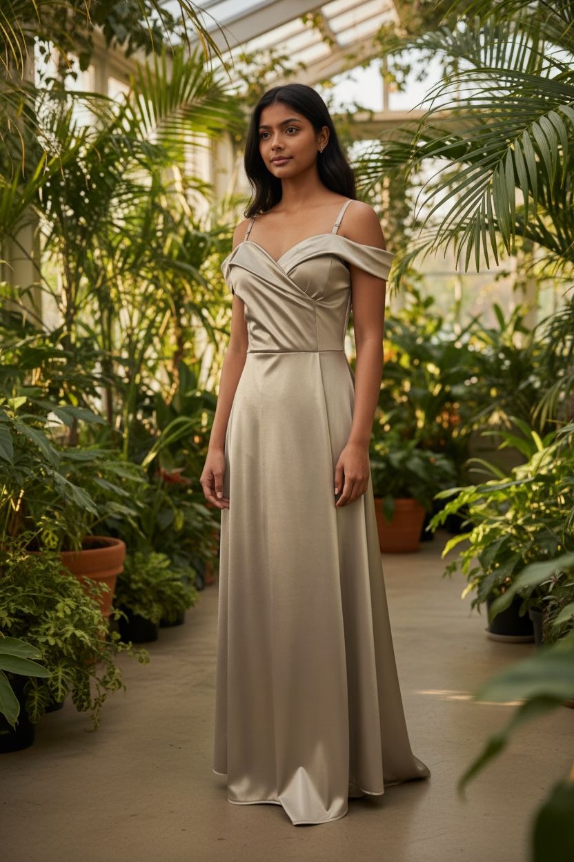 Collezione Unica abito Callas champagne