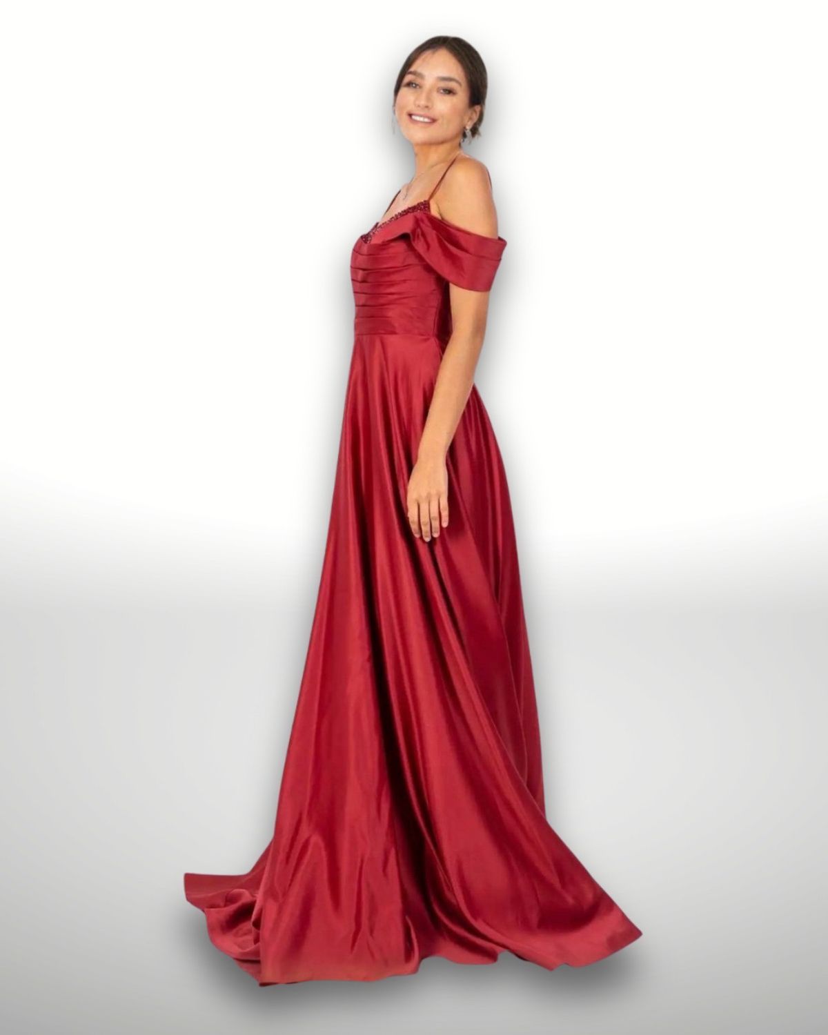 Collezione cerimonia abito bordeaux