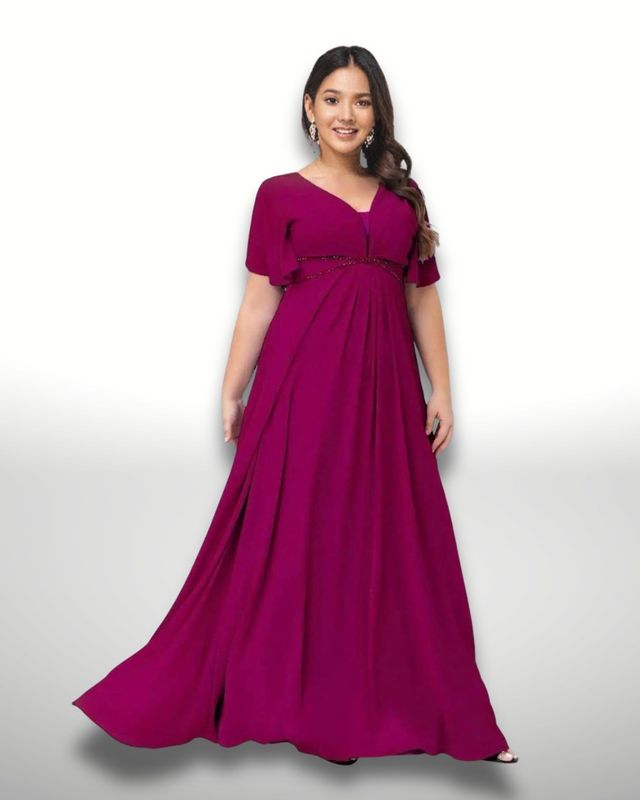 Collezione Cerimonia Curvy Magenta