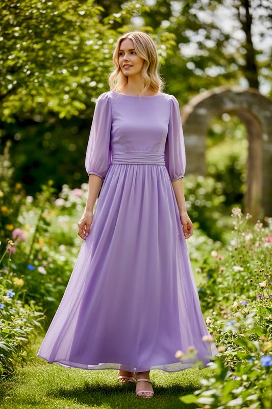 Collezione Unica abito Rita glicine