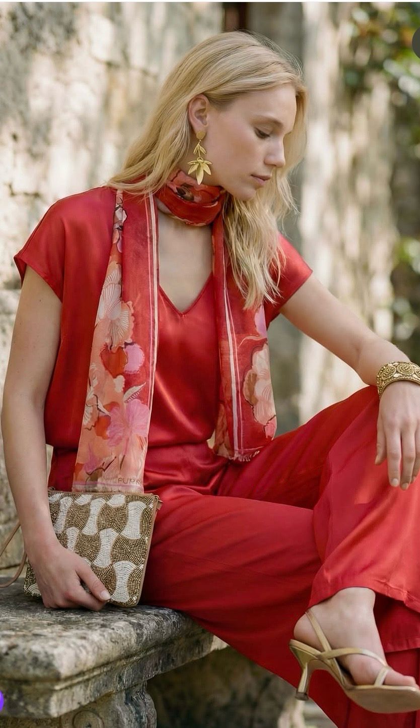 Surkana top arancio