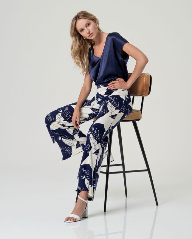 Surkana pantalone bicolore D