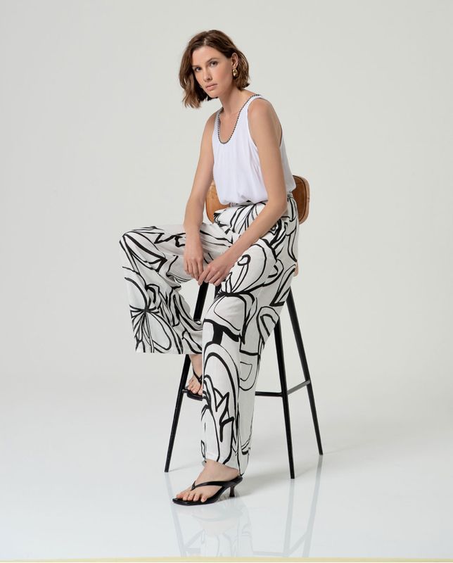 Surkana pantalone bicolore