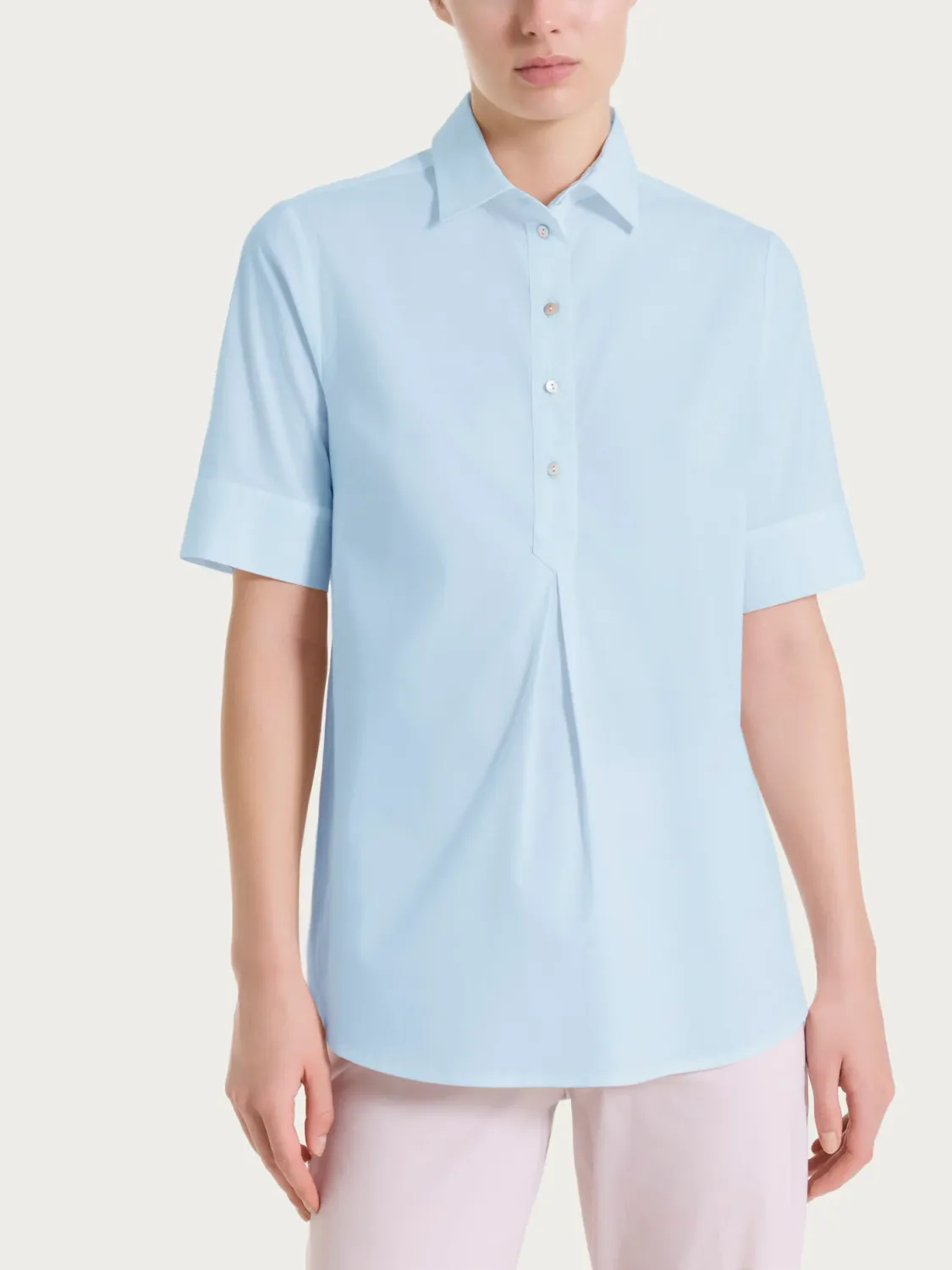 Ragno camicia azzurra