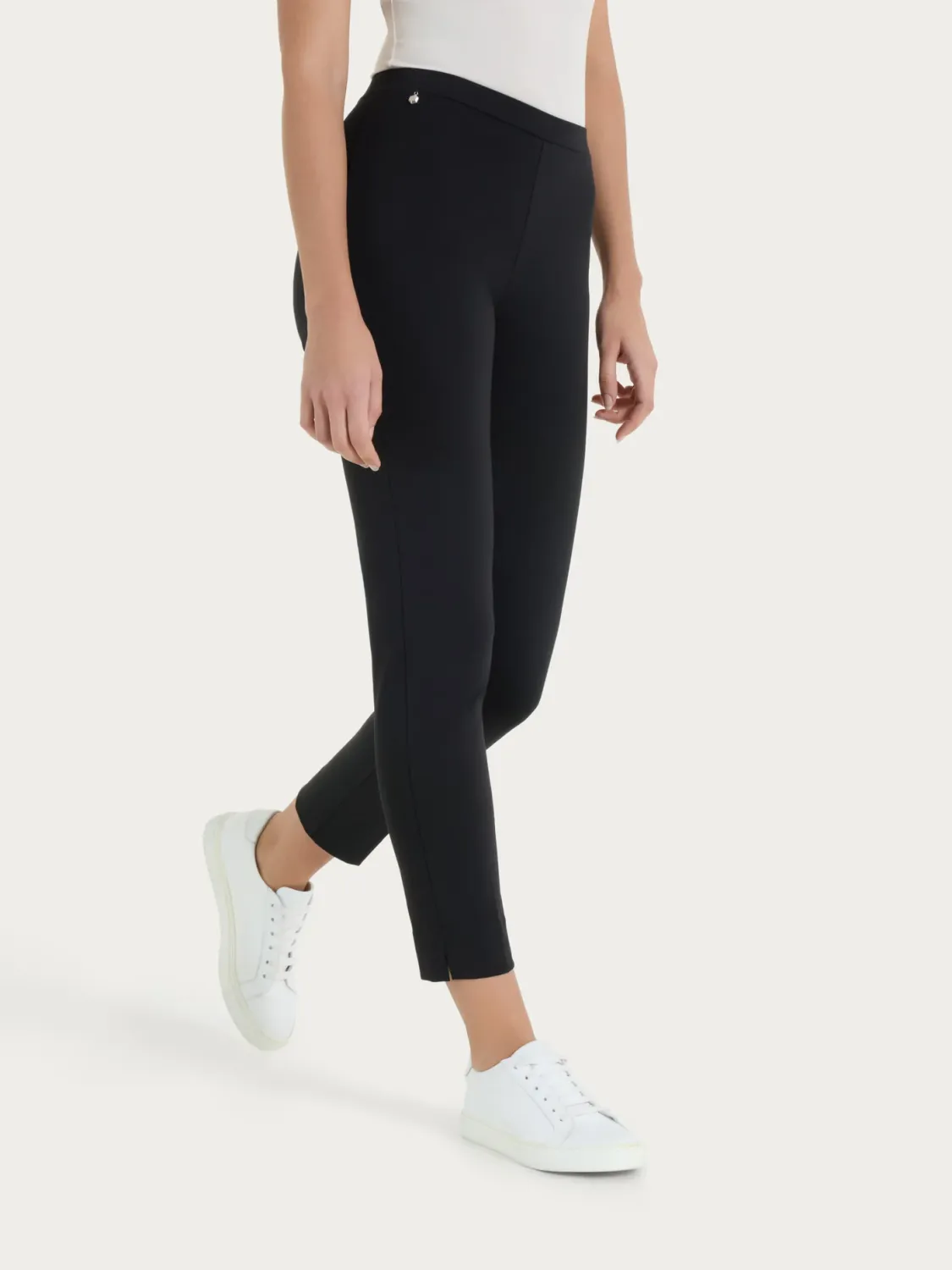 Ragno pantalone spacchetto nero