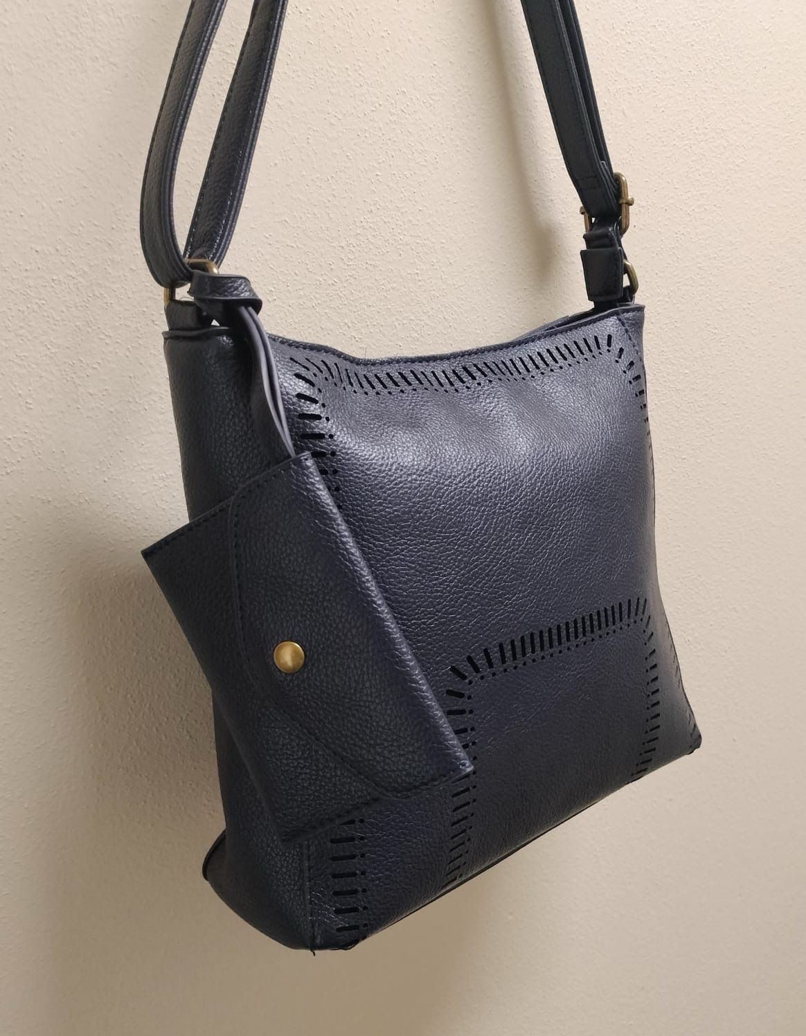 Collezione accessori borsa blu scuro 19693