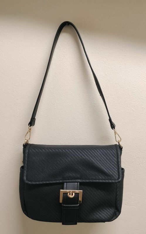 Collezione accessori borsa nera 19704