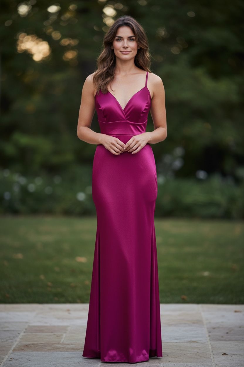 Collezione unica abito Cindy Magenta chiaro