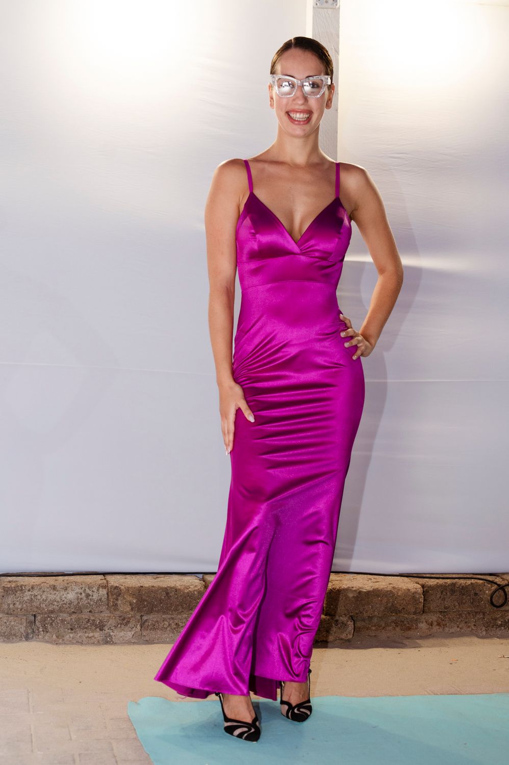 Collezione unica abito Cindy Magenta chiaro