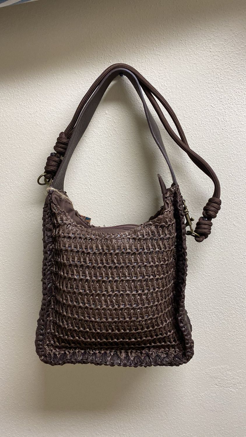 Collezione accessori borsa marrone Q651