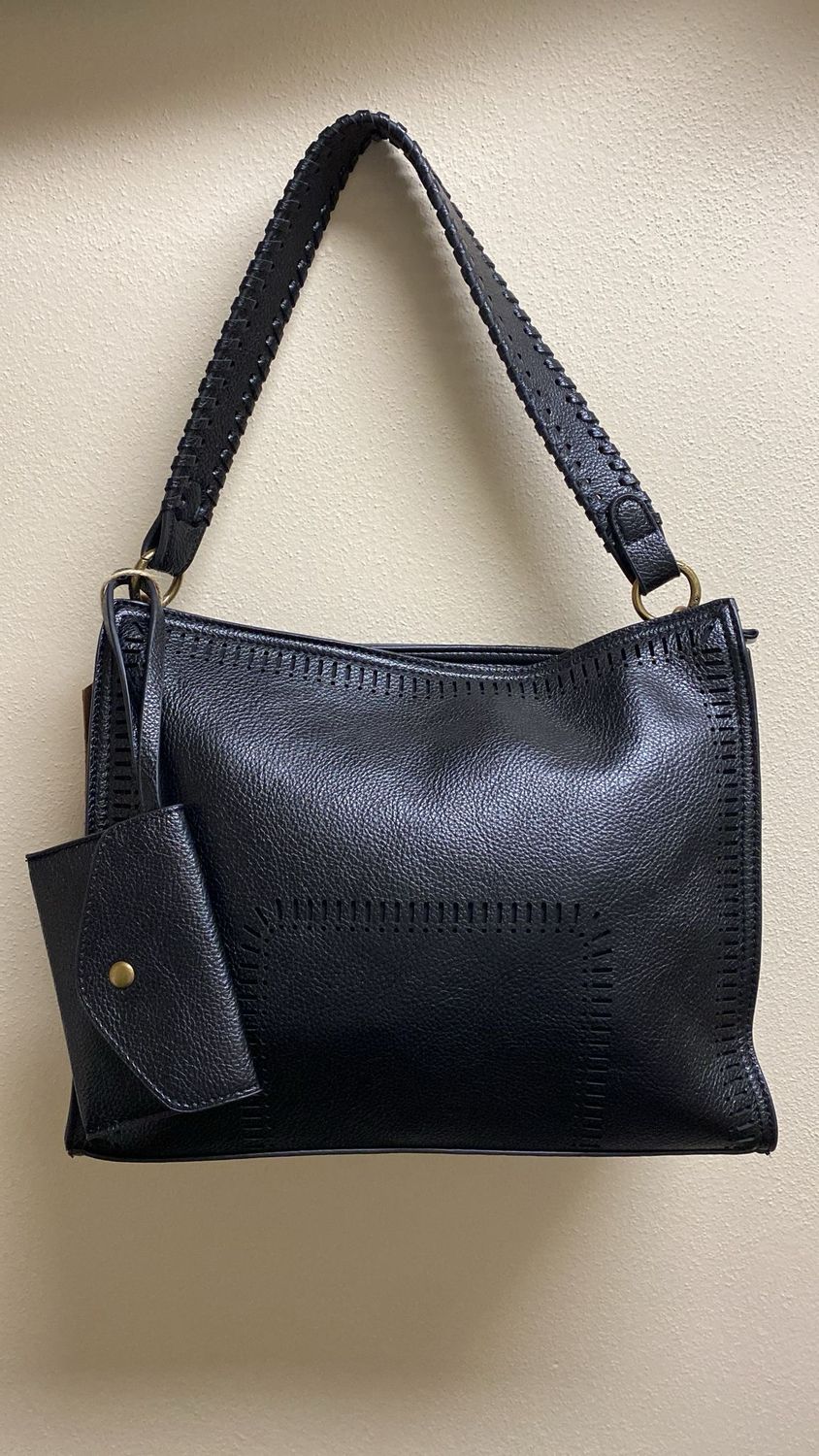 Collezione accessori borsa nera 19692