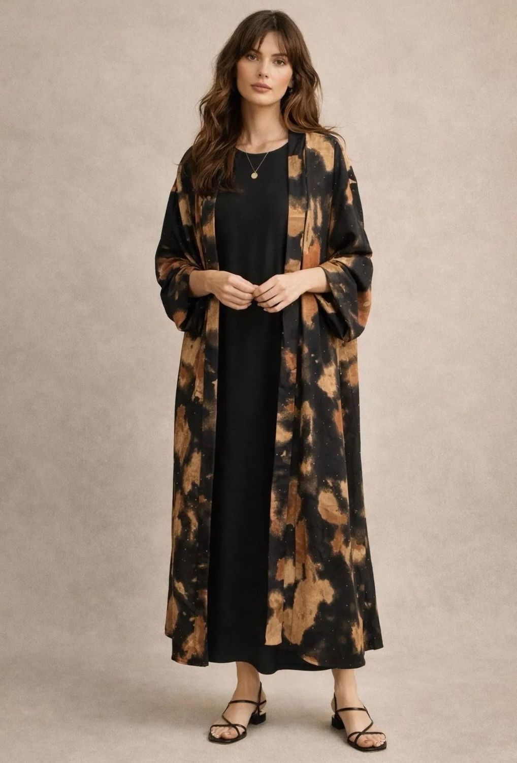 Cardigan lungo fantasia