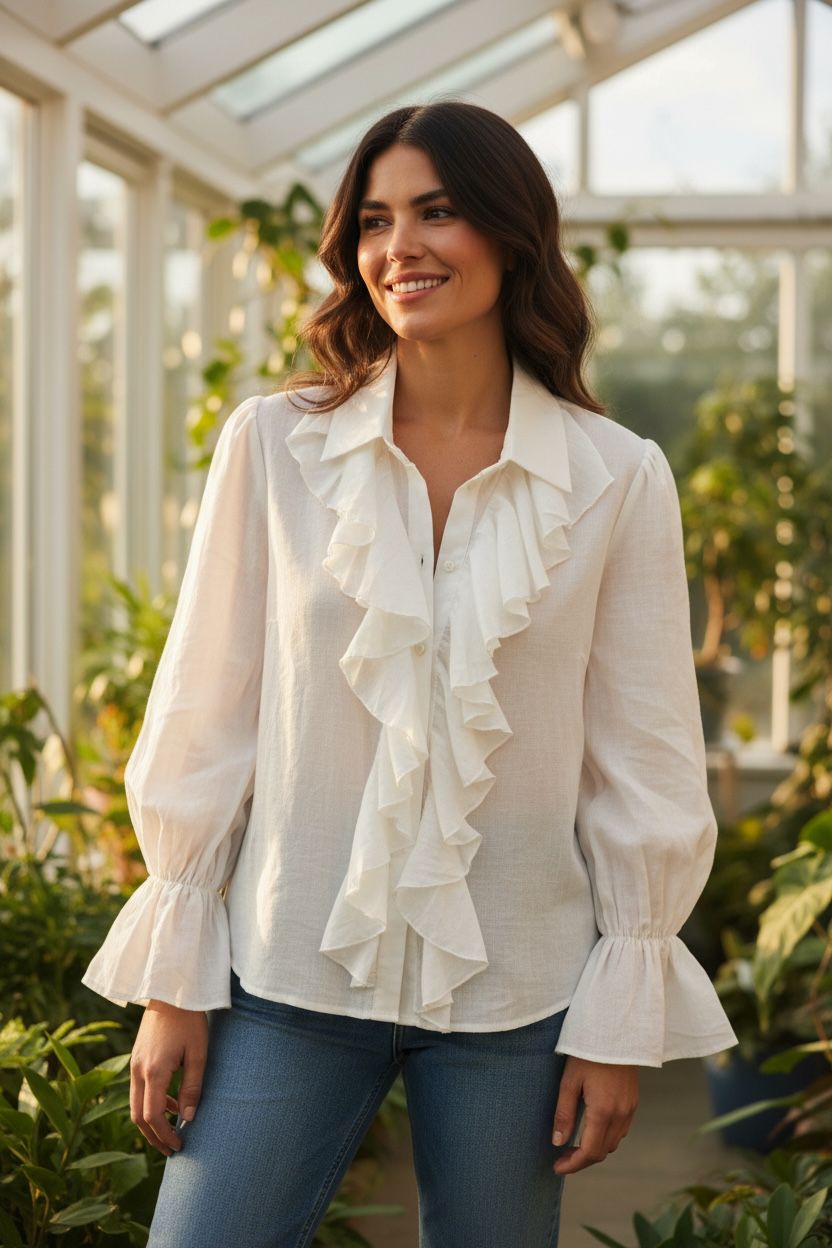 Camicia rouges beige