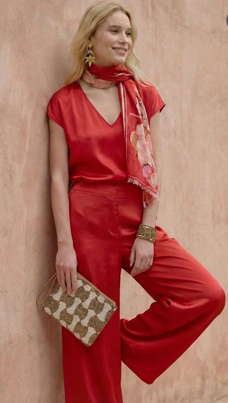 Surkana pantalone arancio