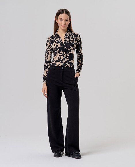 Surkana Pantalone in maglia Nero