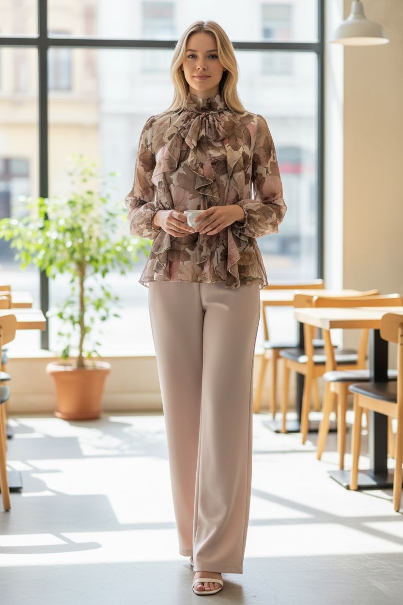 Camicia frappe fantasia