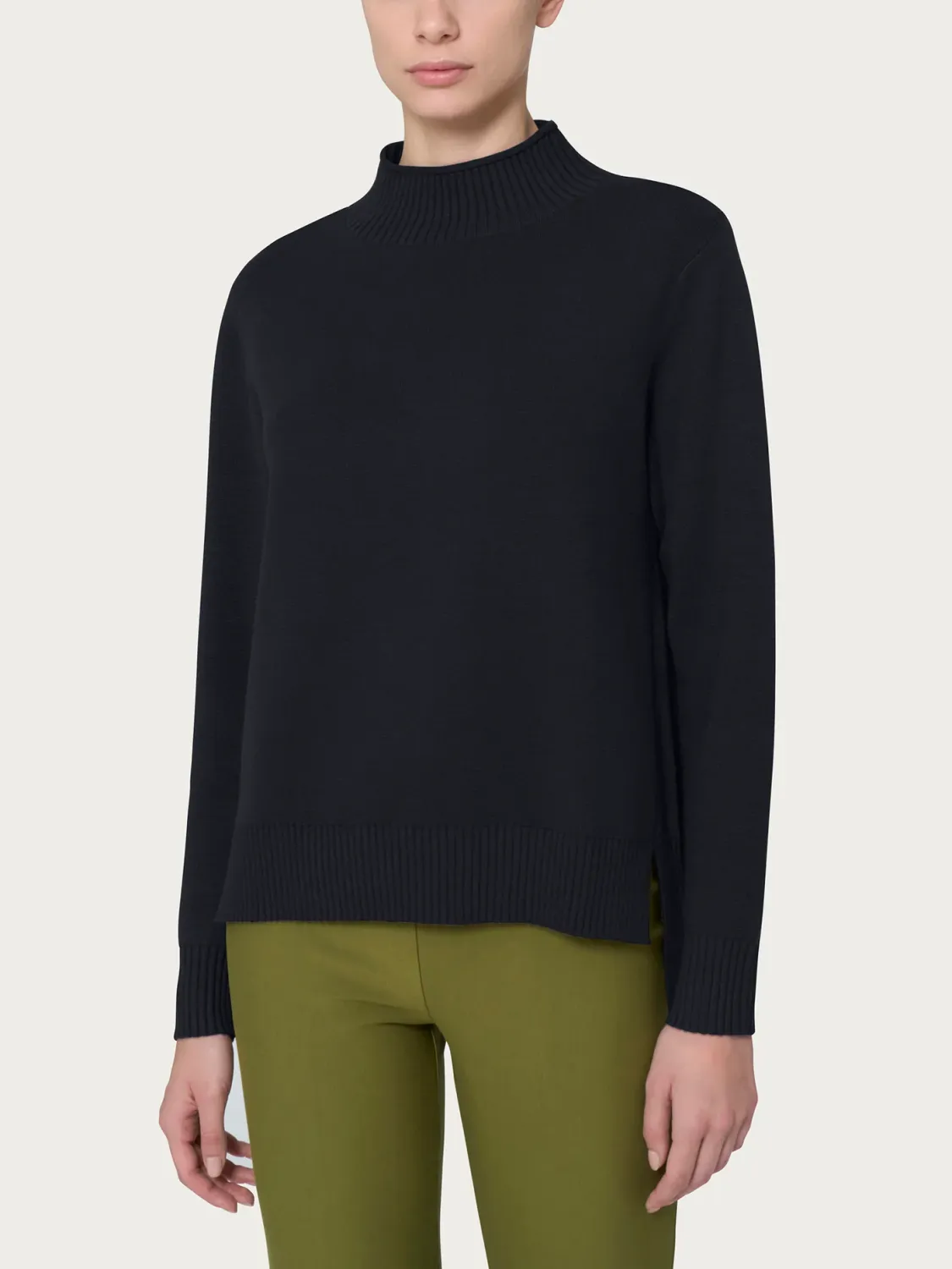 Ragno lupetto super soft nero