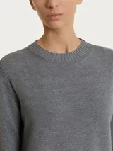 Ragno Maglia girocollo in Soft Wool grigio