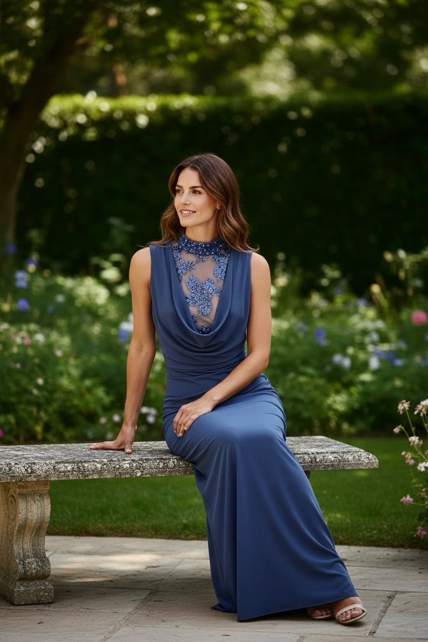 Collezione unica abito Susy blu