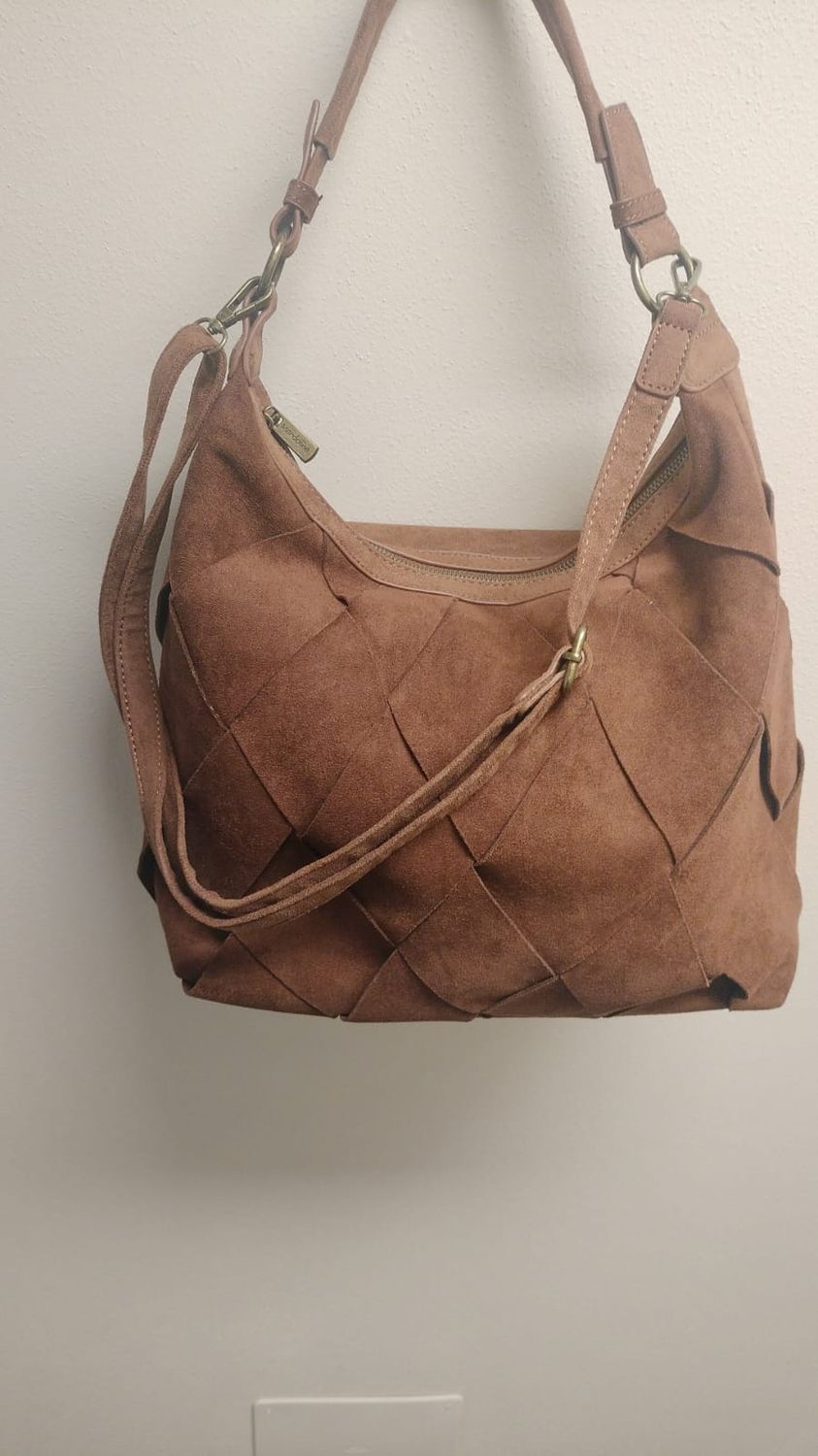 Borsa monospalla moka