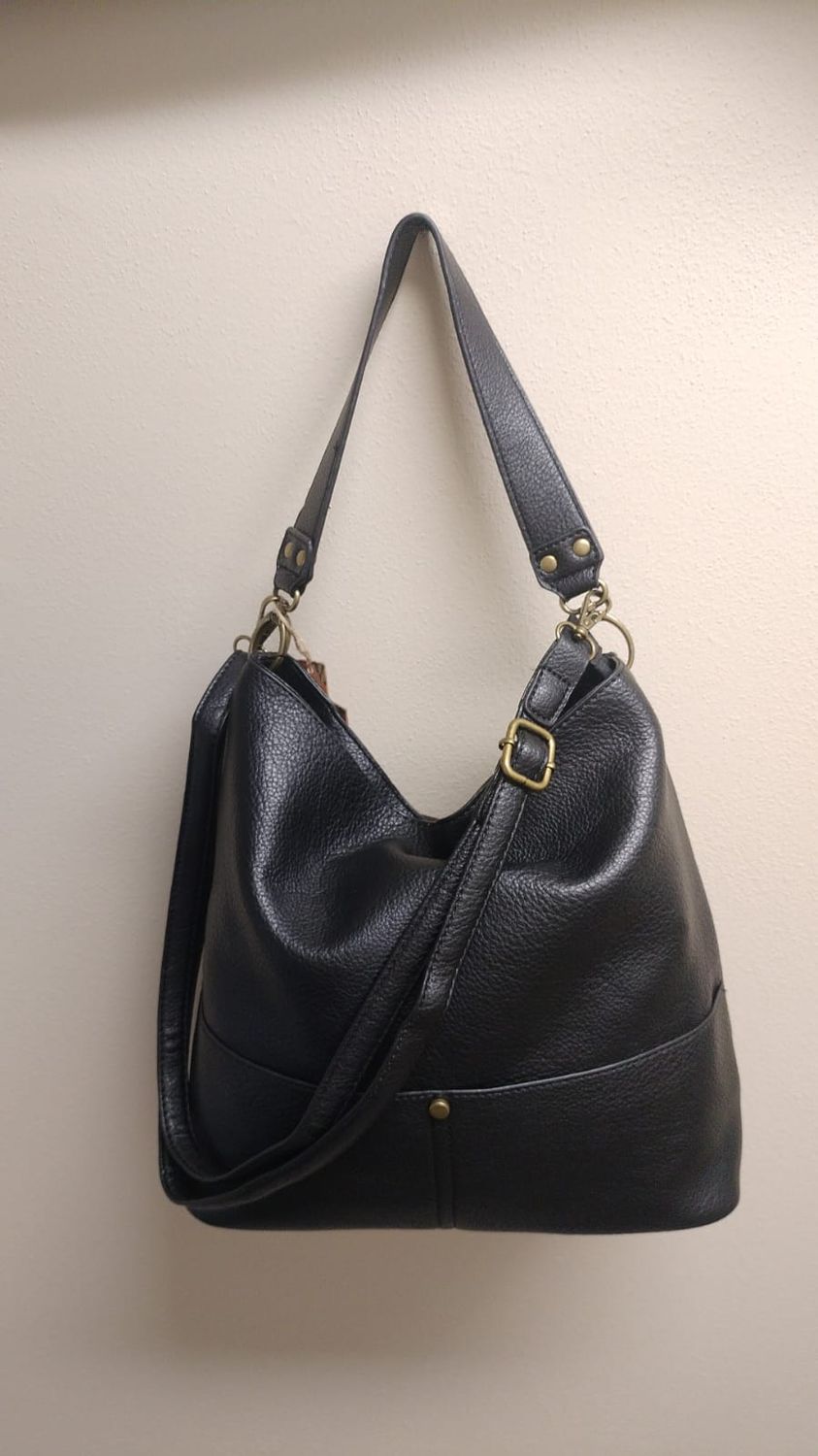 Borsa monospalla nera