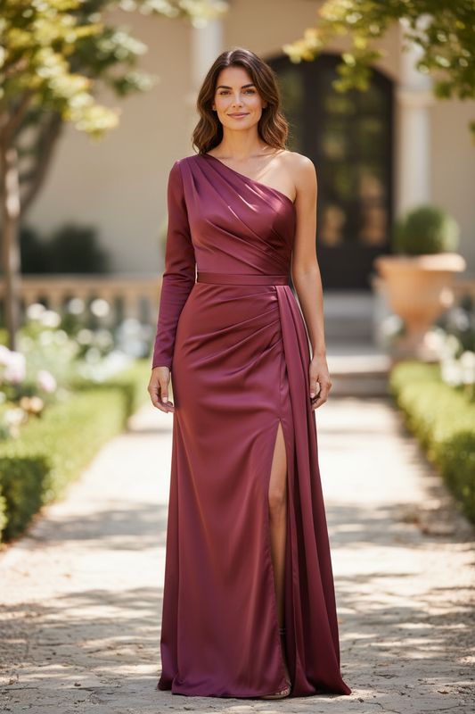 Collezione unica abito Livia vino