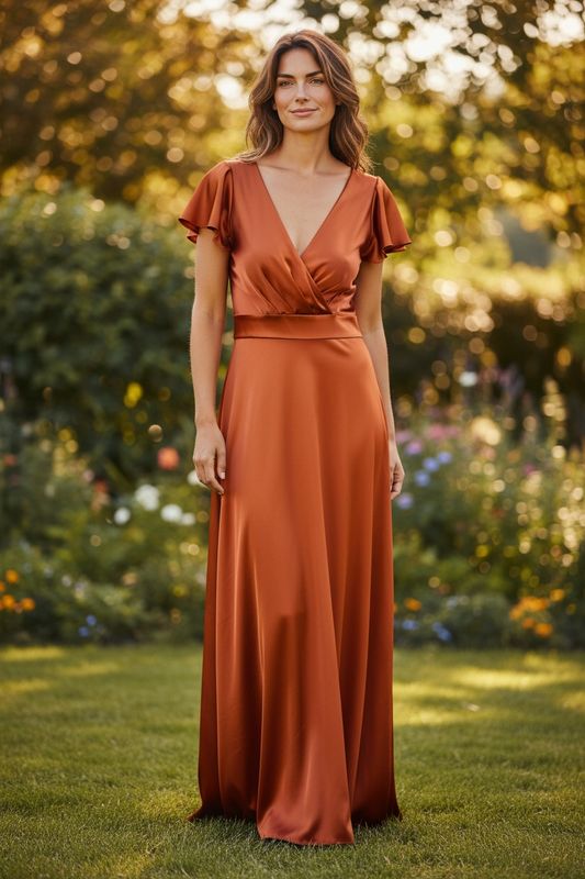 Collezione Unica abito Diana arancio