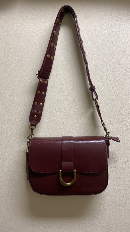 Borsa tracolla prugna