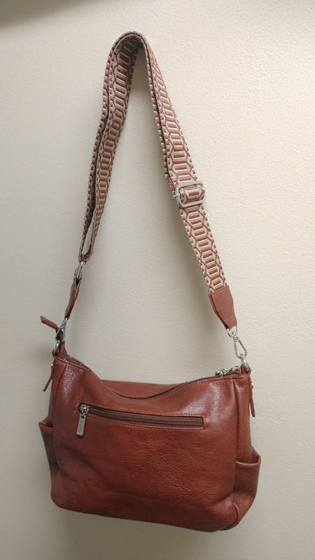 Borsa tracolla terracotta