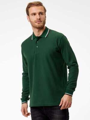 POLO CON BORDINO ITALIA manica lunga POLO CON BORDINO ITALIA manica lunga