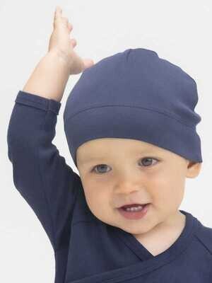 Cappellino neonato Bimbo Organico etichetta strappabile