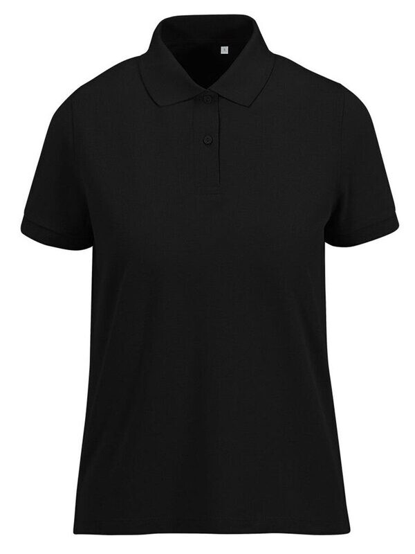 B&amp;C My Eco polo 65/35° / Women, Color: black, Size: L