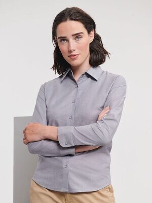 Ladies' Long Sleeve Easy Care Oxford Shirt