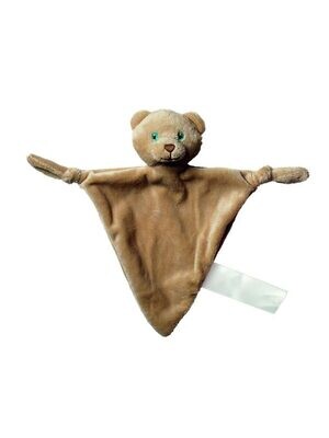 Cuddle blanket bear, triangular