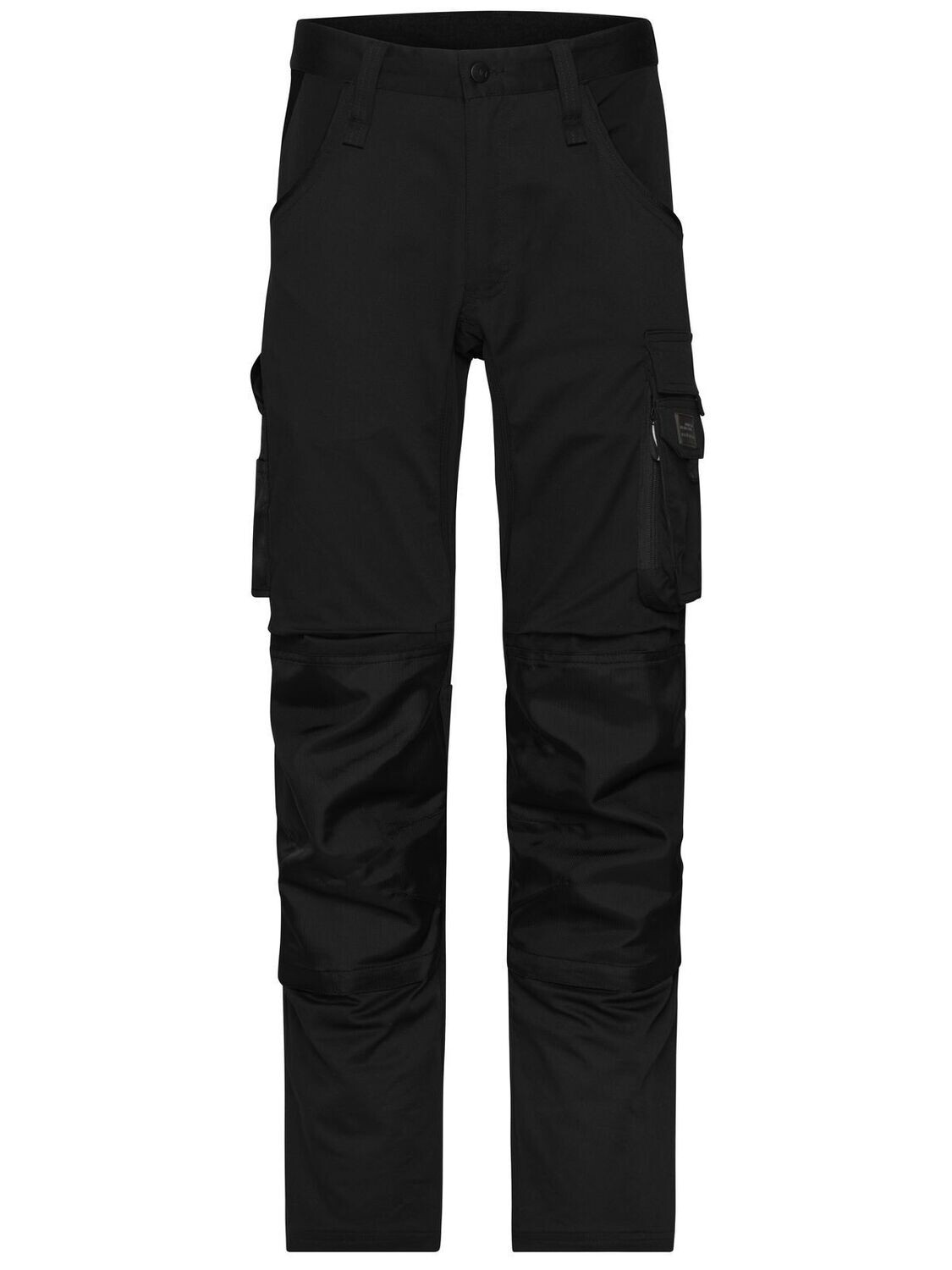 Workwear Stretch-Pants, Color: black/black, Size: 42