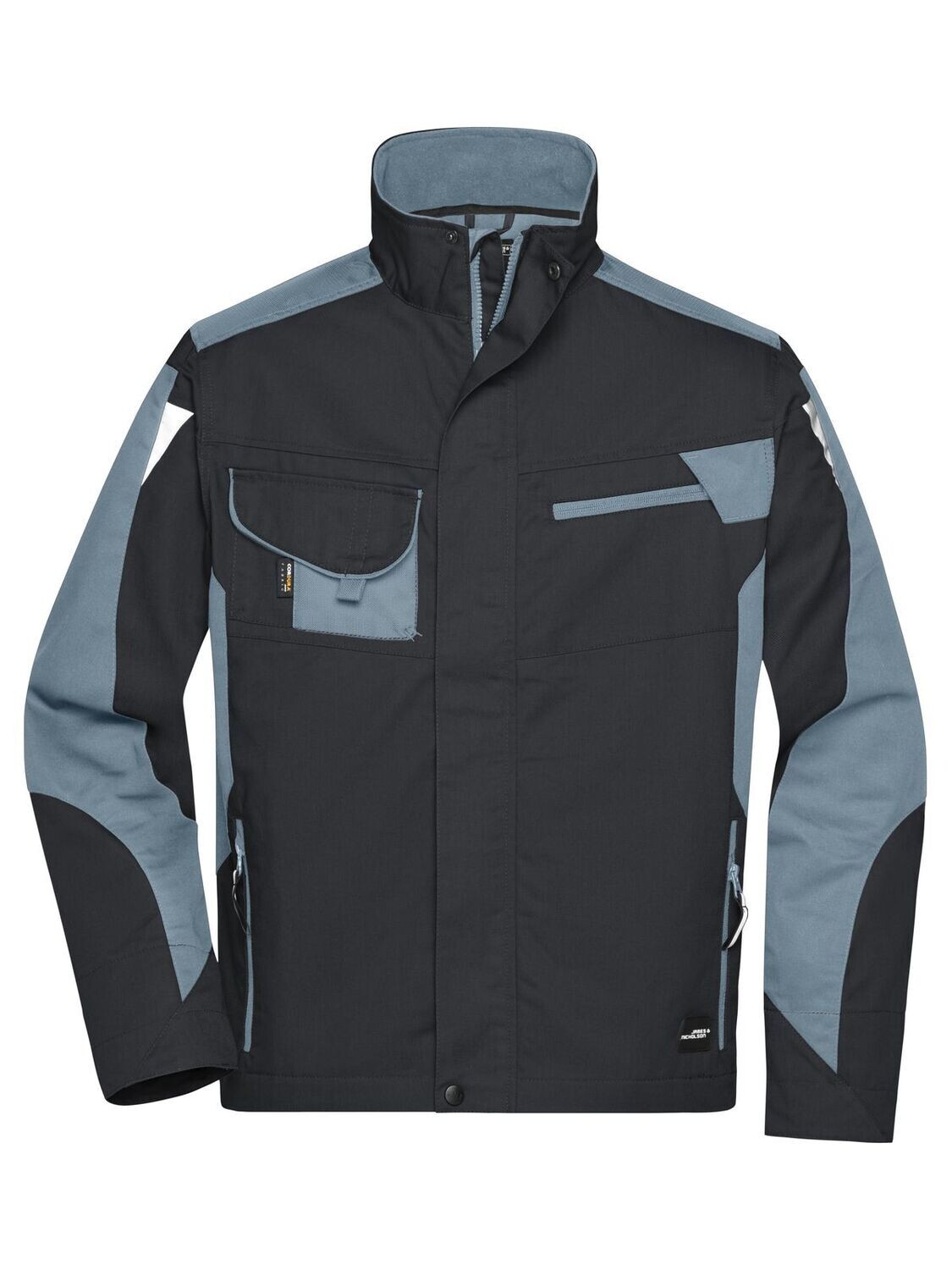 Workwear Jacket - Strong, Color: black/carbon, Size: S