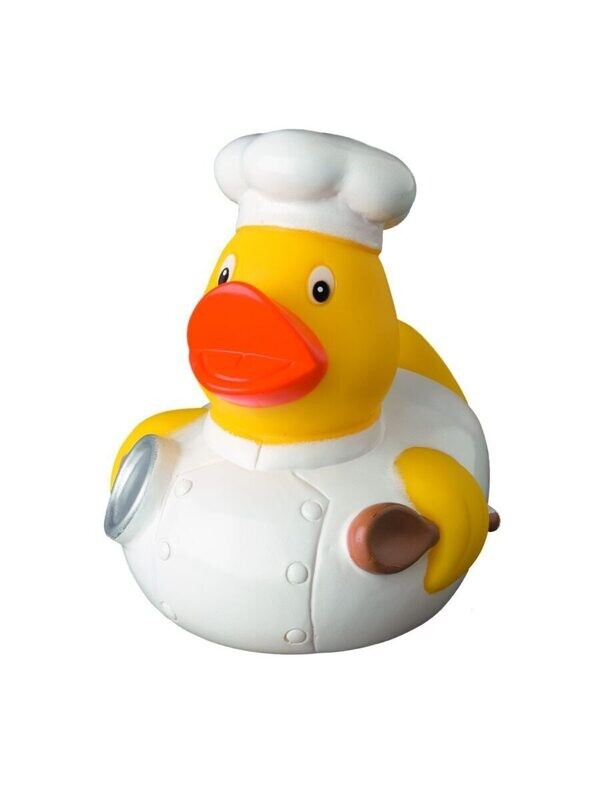 Squaky duck, chef, Color: multicoloured, Size: UNICA