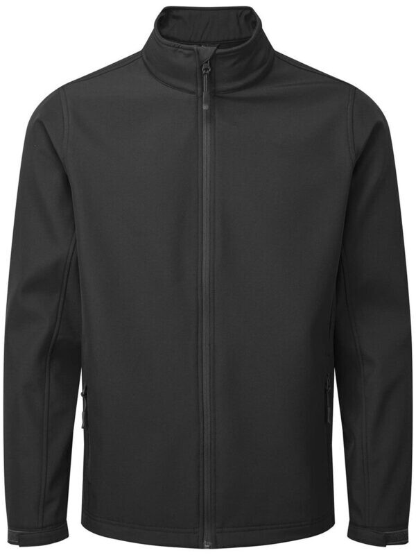 Men&#39;s Windchecker Printable &amp; Recycled Softshell Jacket, Color: black, Size: S