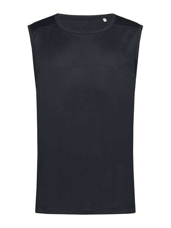 Active 140 Sleeveless, Color: black opal, Size: S