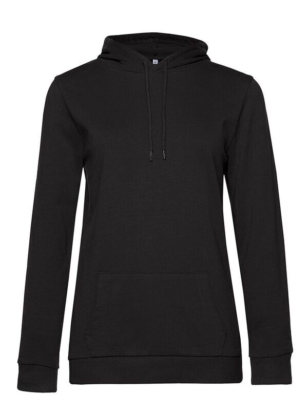 #Hoodie /women, Color: black pure, Size: S