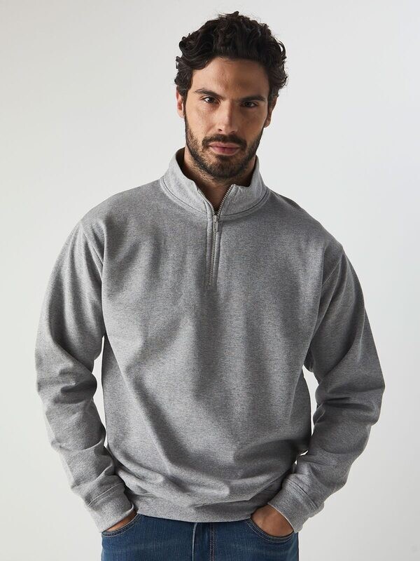Zip Neck Sweat