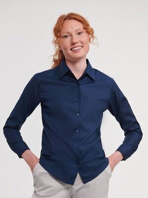 Ladies' Long Sleeve Easy Care Oxford Shirt